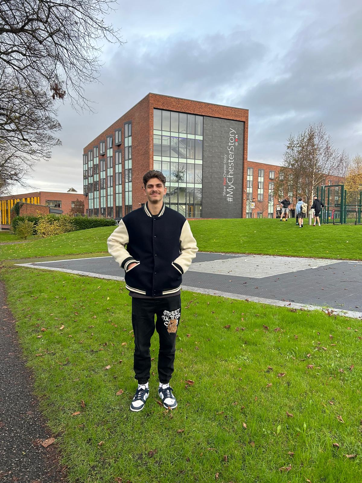 Chris at Chester University